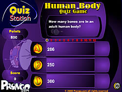 Human Body Quizz Game