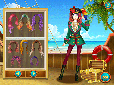 Pirate Girl Dress Up